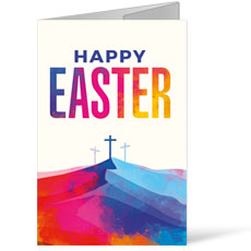 Colorful Easter Crosses 