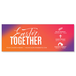 Easter Together Hues ImpactBanners
