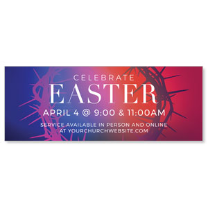 Celebrate Easter Crown ImpactBanners