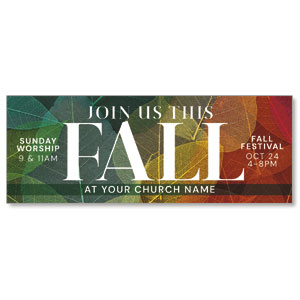 Fall Colorful Leaves ImpactBanners