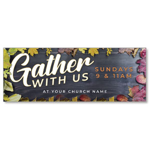 Gather with Us ImpactBanners