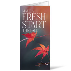 Fresh Start Red Leaves 