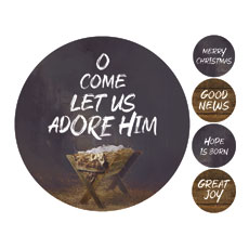 O Come Adore Manger Set 