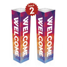 Geometric Bold Welcome 