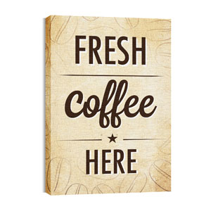 Coffee Retro 24in x 36in Canvas Prints