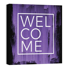 Mod Welcome Purple 