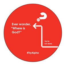 Alpha Arrow Where is God Red 