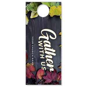 Gather with Us DoorHangers