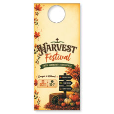 Harvest Festival Sign Post 