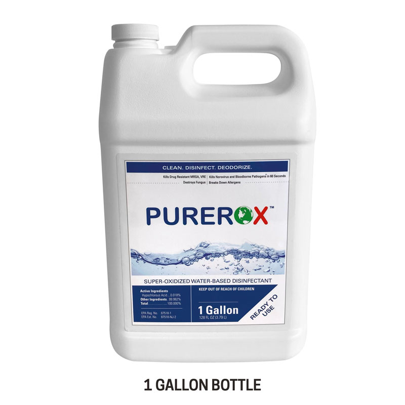 Safety Products, Safety, Purerox Covid-19 Disinfectant for Fogger in 1 Gallon Container (Single)