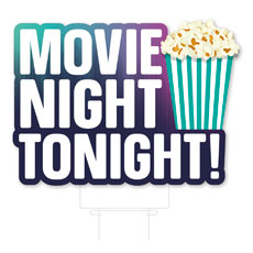 Movie Night Tonight Popcorn 