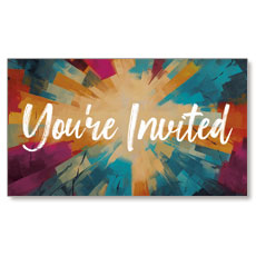 Color Tiles Invite 