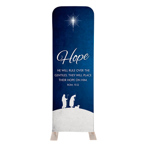 Advent Hope 2' x 6' Sleeve Banner