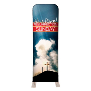 Risen Resurrection 2' x 6' Sleeve Banner