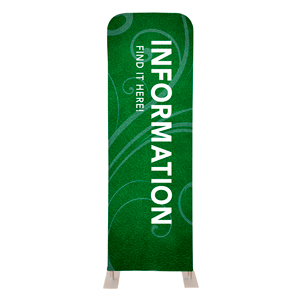 Flouish Information   2' x 6' Sleeve Banner