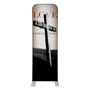 Love Starts Here 2' x 6' Sleeve Banner