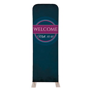 Together Circles Welcome 2' x 6' Sleeve Banner