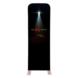 Oh Holy Night 2' x 6' Sleeve Banner