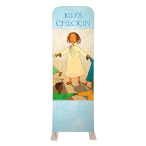JSB Check In 2' x 6' Sleeve Banner