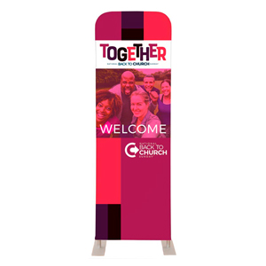 BTCS Together 2' x 6' Sleeve Banner