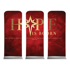Hope Is Born Star Triptych 
