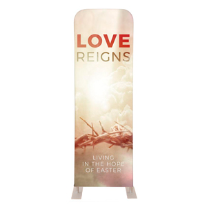 Love Reigns 2' x 6' Sleeve Banner