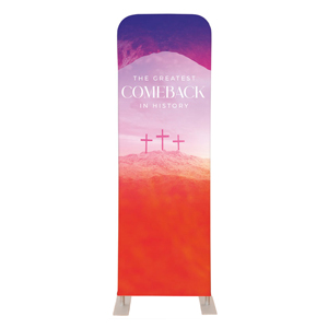 Greatest Comeback 2' x 6' Sleeve Banner