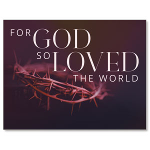 So Loved Crown Jumbo Banners