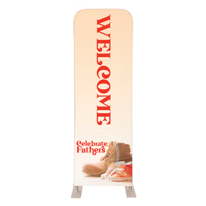 Celebrate Fathers 2' x 6' Sleeve Banner