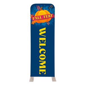 Fall Fest Leaves 2' x 6' Sleeve Banner