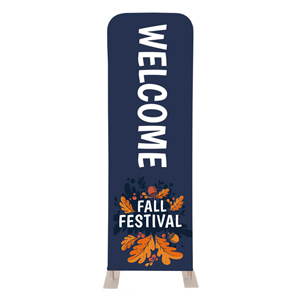 Fall Festival Invited 2' x 6' Sleeve Banner