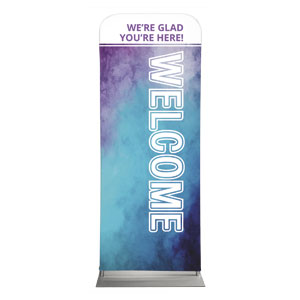 Blue Stucco 2'7" x 6'7" Sleeve Banners