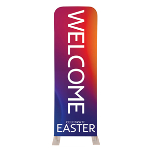 Glow Easter 2' x 6' Sleeve Banner