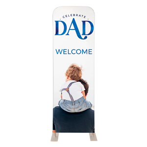Celebrate Dad Son 2' x 6' Sleeve Banner