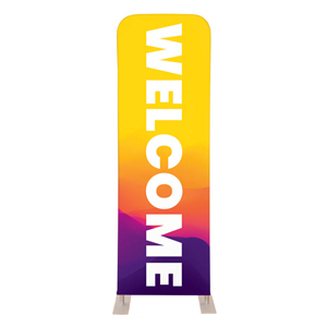 Abstract Summer Events 2' x 6' Sleeve Banner