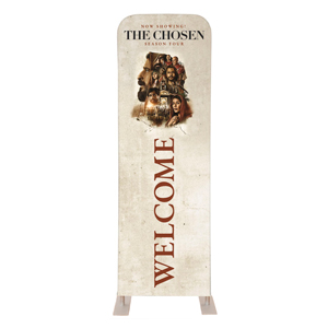 The Chosen Viewing Event 2' x 6' Sleeve Banner