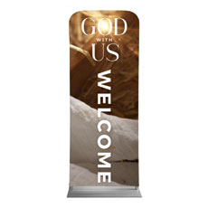 God With Us Manger Gold 