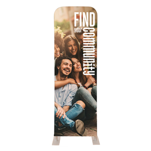 Community People Friends 2' x 6' Sleeve Banner
