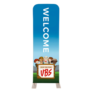Adventure Kids VBS 2' x 6' Sleeve Banner