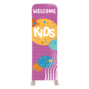 Confetti Kids 2' x 6' Sleeve Banner
