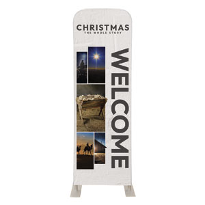 Christmas Whole Story 2' x 6' Sleeve Banner