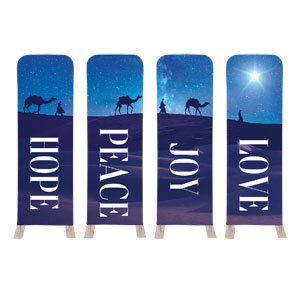 Greatest Journey Set 2' x 6' Sleeve Banner
