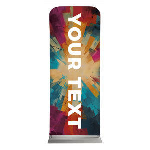 Color Tiles Your Text 2'7" x 6'7" Sleeve Banners