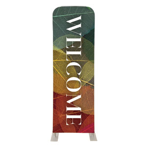 Fall Colorful Leaves 2' x 6' Sleeve Banner