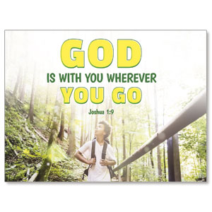 Kids God Is With You Jumbo Banners