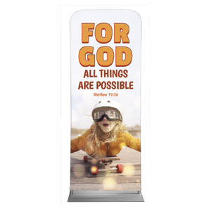 Kids All Things Are Possible 2'7" x 6'7" Sleeve Banners