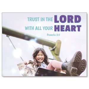 Kids Trust In The Lord Jumbo Banners
