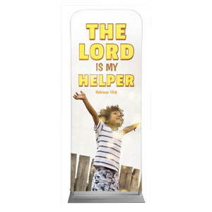Kids Lord Is My Helper 2'7" x 6'7" Sleeve Banners