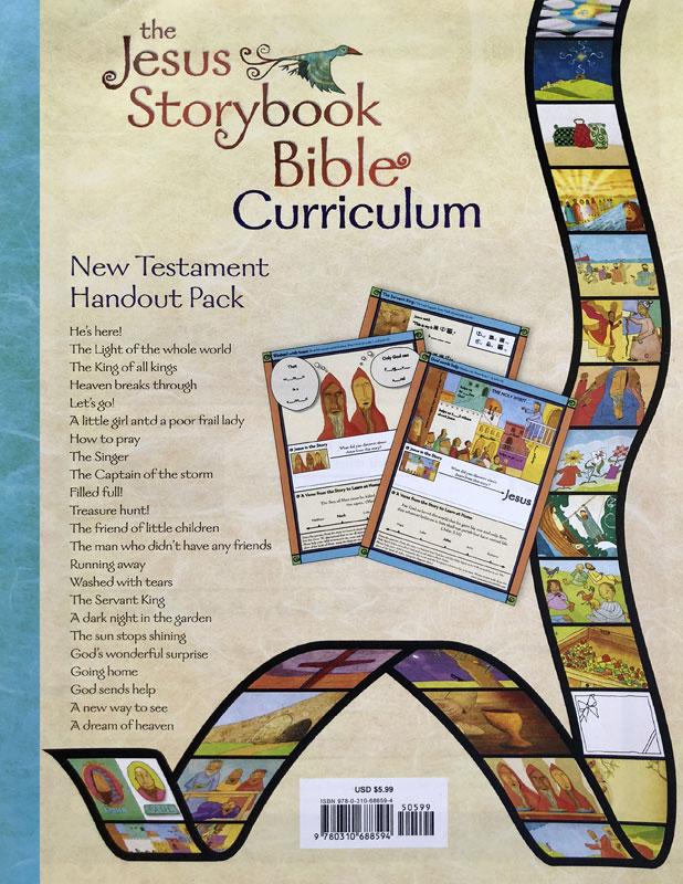 Other, Children's Ministry, Jesus Storybook Bible New Testament Handout pack