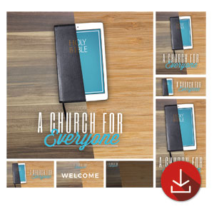 A Church for Everyone Church Graphic Bundles